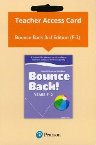 Cover of Bounce Back! Years F-2 eBook (Access Card)