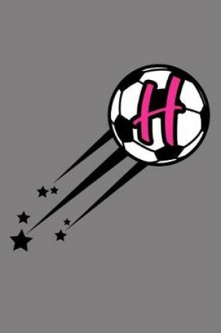 Cover of H Monogram Initial Soccer Journal