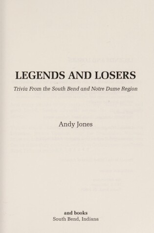 Cover of Legends & Losers