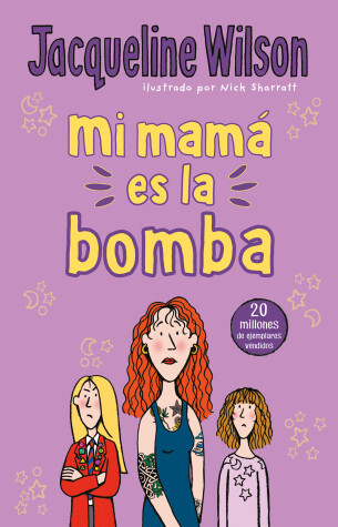 Book cover for Mi mamá es la bomba / My Mom Is the Bomb: The Illustrated Mom