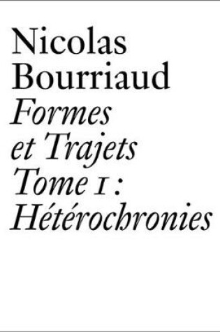 Cover of Nicolas Bourriaud