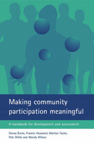 Cover of Making community participation meaningful