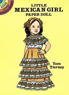 Book cover for Little Mexican Girl Paper Doll