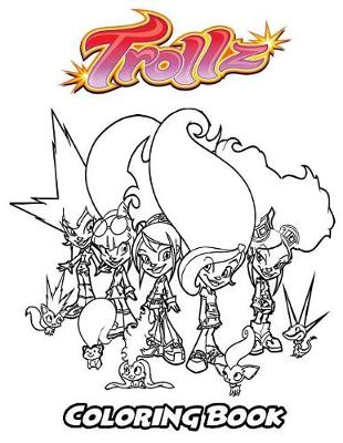 Cover of Trollz Coloring Book