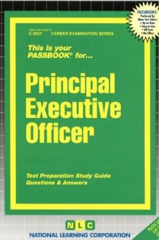 Cover of Principal Executive Officer