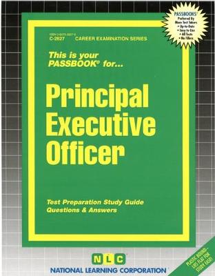 Book cover for Principal Executive Officer