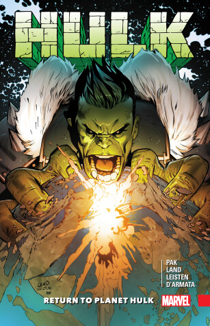 Book cover for Hulk: Return to Planet Hulk