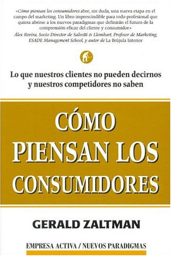 Book cover for Como Piensan Los Consumidores