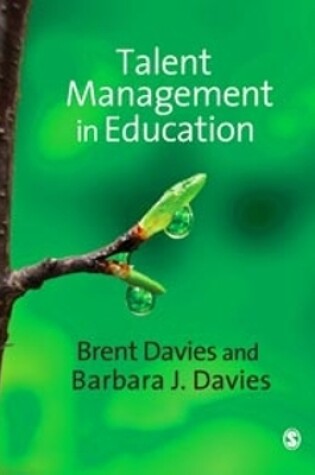 Cover of Talent Management in Education