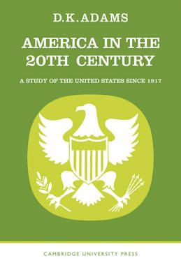 Book cover for America in the Twentieth Century
