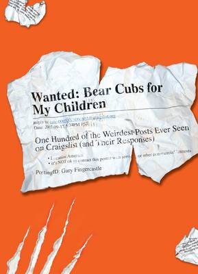 Book cover for Wanted - Bear Cubs for My Children