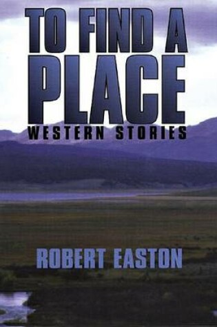 Cover of To Find a Place PB