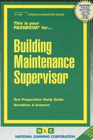 Cover of Building Maintenance Supervisor