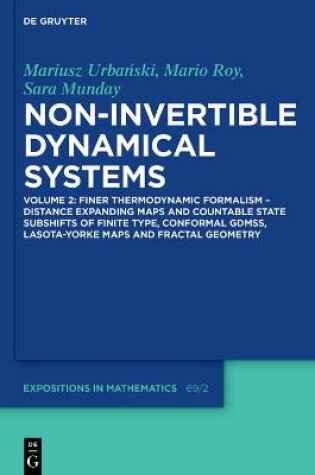 Cover of Finer Thermodynamic Formalism – Distance Expanding Maps and Countable State Subshifts of Finite Type, Conformal GDMSs, Lasota-Yorke Maps and Fractal Geometry
