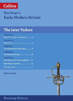 Book cover for KS3 History The Later Tudors