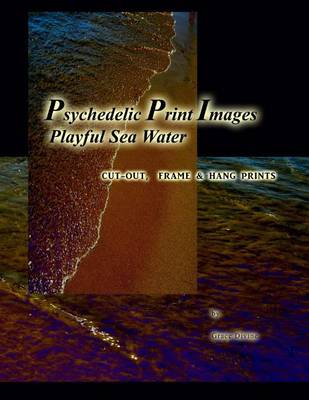 Book cover for Psychedelic Print Images Playful Sea Water Cut-out, Frame & Hang Prints