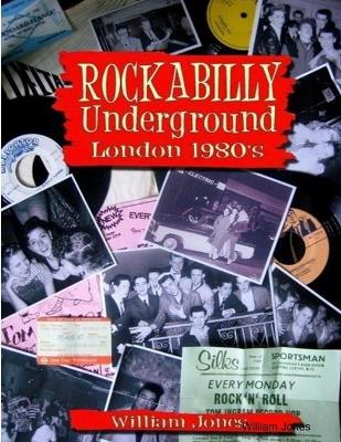 Book cover for Rockabilly Underground London 1980s