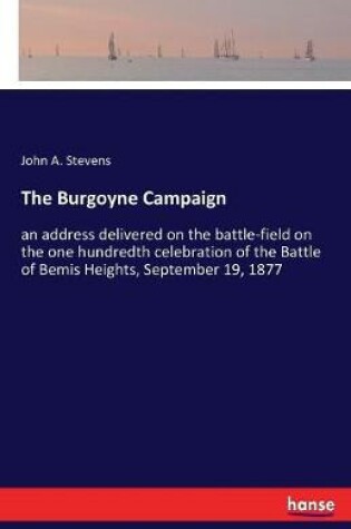 Cover of The Burgoyne Campaign