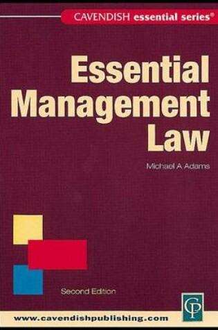 Cover of Essential Management Law