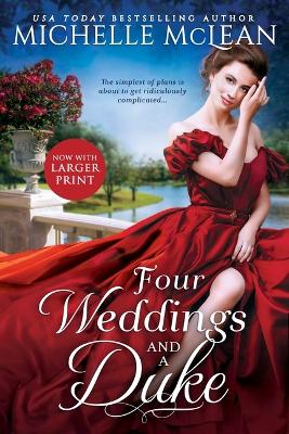 Book cover for Four Weddings and a Duke
