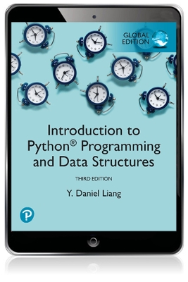 Book cover for Introduction to Python Programming and Data Structures, Global Edition