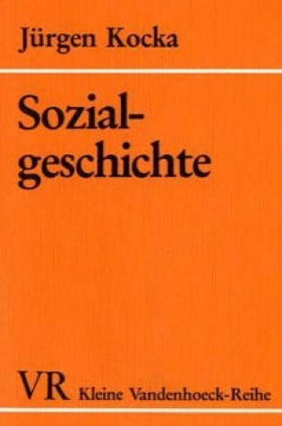 Cover of Sozialgeschichte