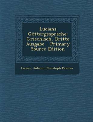 Book cover for Lucians Gottergesprache