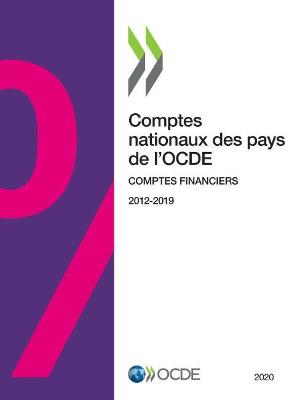 Book cover for Comptes Nationaux Des Pays de l'Ocde, Comptes Financiers 2020