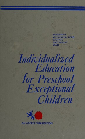 Book cover for Individualized Education for Preschool Exceptional Children