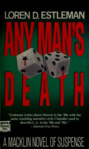 Book cover for Any Man's Death