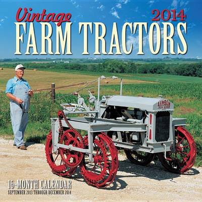 Book cover for Vintage Farm Tractors 2014