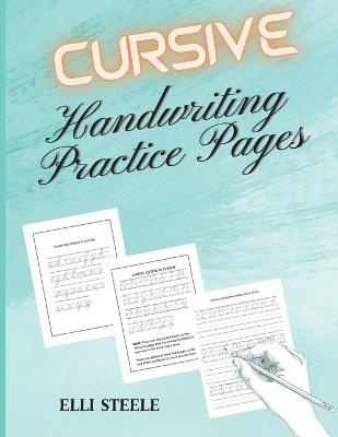 Book cover for Cursive Handwriting Practice Pages