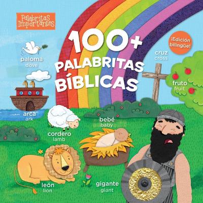 Book cover for 100+ palabritas biblicas (edicion bilingue)