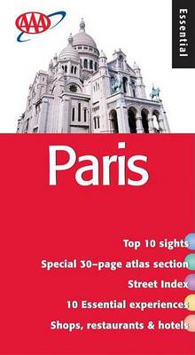 Book cover for AAA Paris Essential Guide