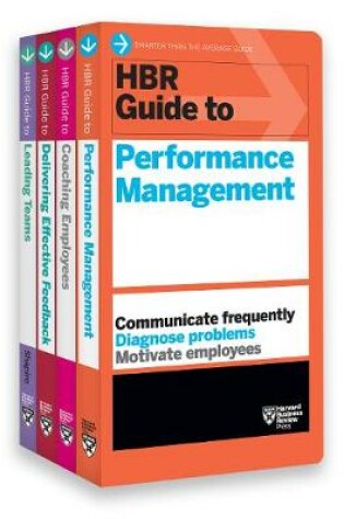 Cover of HBR Guides to Performance Management Collection (4 Books) (HBR Guide Series)