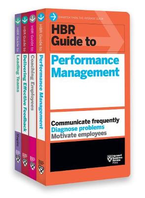 Book cover for HBR Guides to Performance Management Collection (4 Books) (HBR Guide Series)