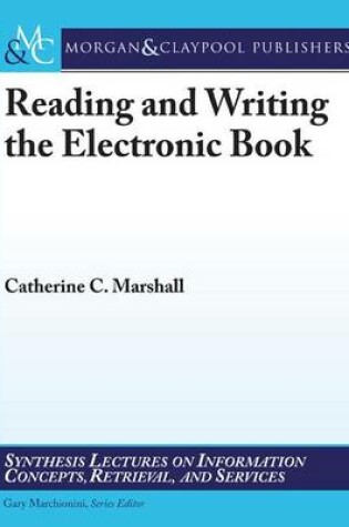 Cover of Reading and Writing the Electronic Book