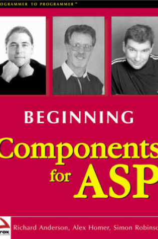 Cover of Beginning Components for ASP