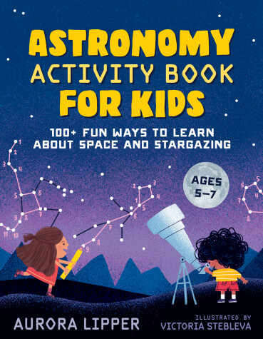 Cover of Astronomy Activity Book for Kids