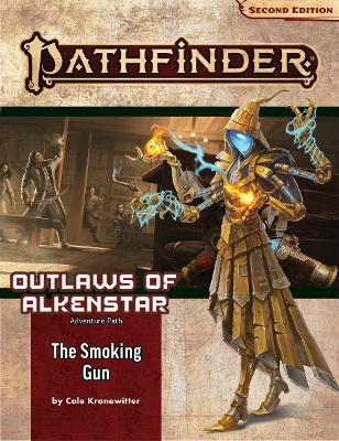 Book cover for Pathfinder Adventure Path: The Smoking Gun (Outlaws of Alkenstar 3 of 3) (P2)