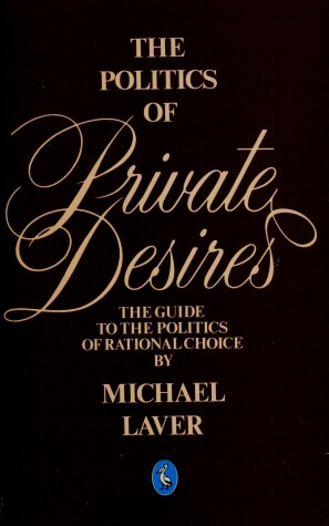 Book cover for The Politics of Private Desires