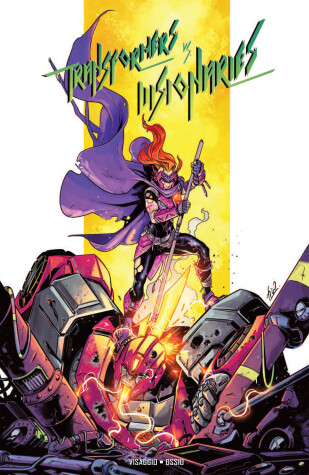 Book cover for Transformers vs. Visionaries