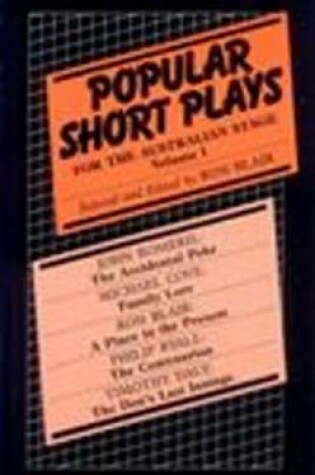 Cover of Popular Short Plays I