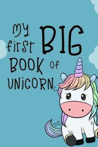 Cover of My first big book of Unicorn