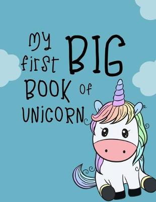 Book cover for My first big book of Unicorn