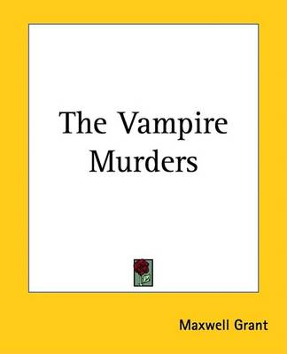 Book cover for The Vampire Murders