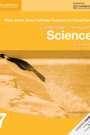 Cover of Cambridge Checkpoint Science Workbook 7