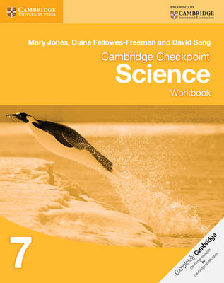 Book cover for Cambridge Checkpoint Science Workbook 7
