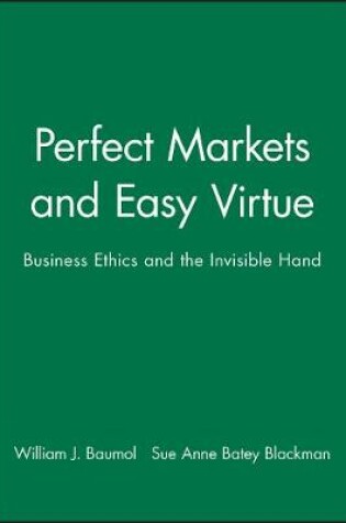 Cover of Perfect Markets and Easy Virtue