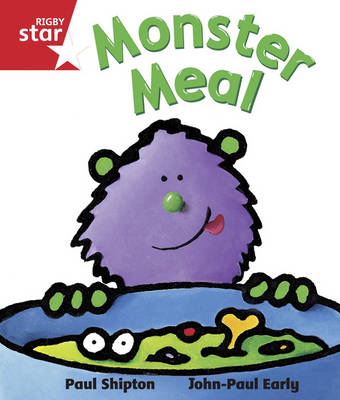 Book cover for Rigby Star Guided  Reception/P1 Red Level: Monster Meal (6 Pack) Framework Edition